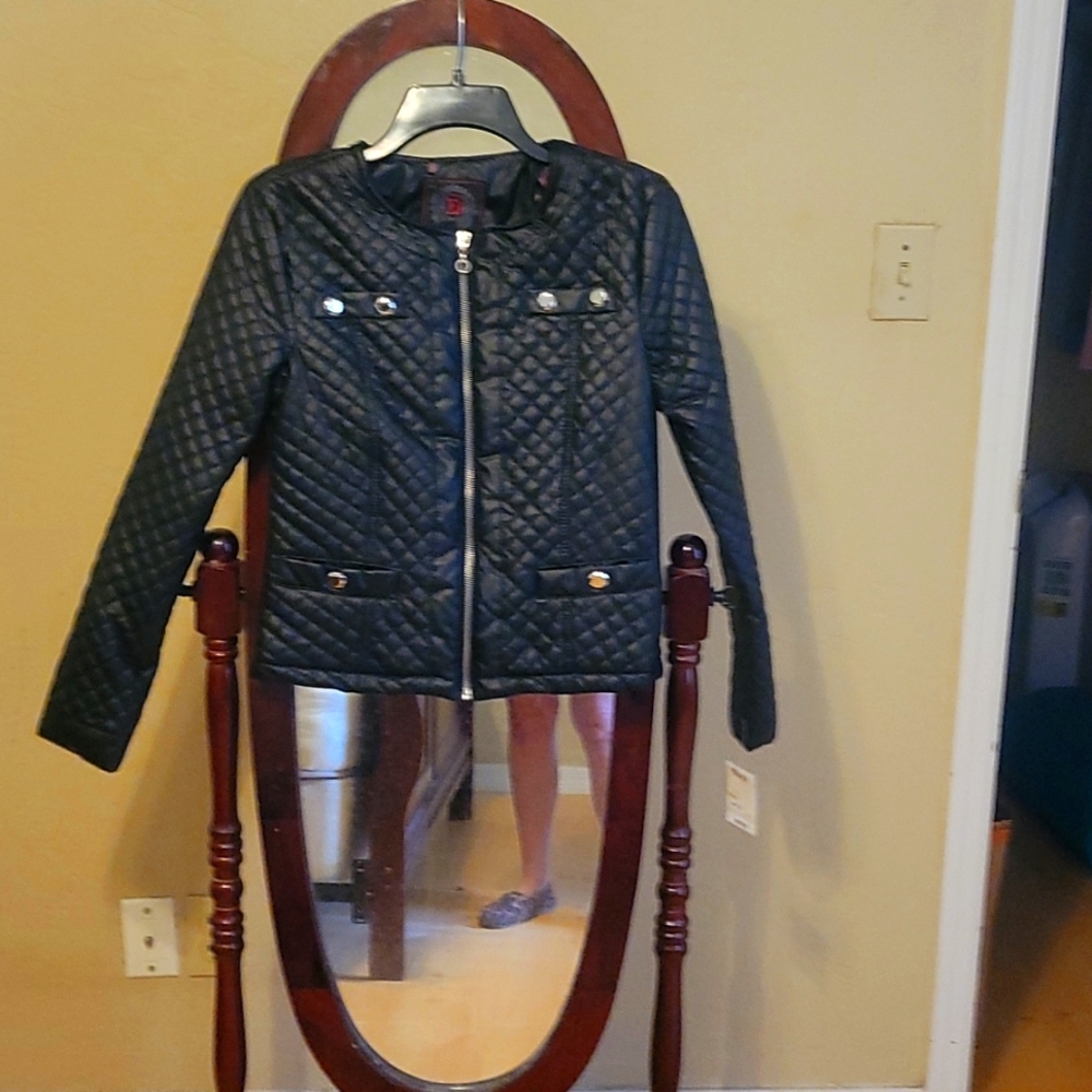 Black quilted jacket size small bundle for extra discounts